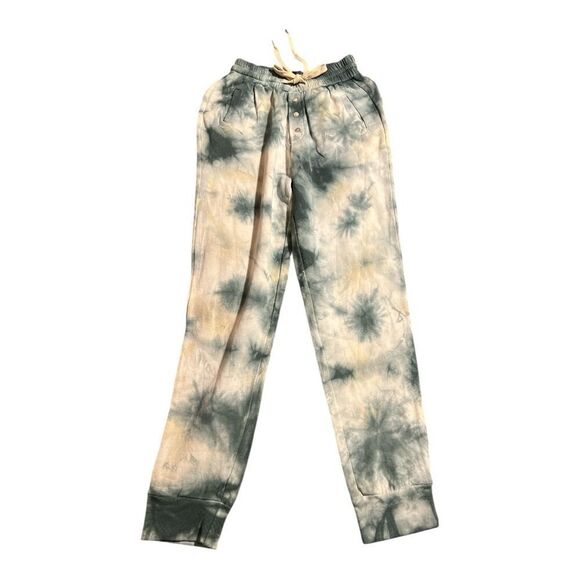 NWOT POL Boutique Tie-Dye Joggers - Blue and Cream size S - Picture 4 of 9